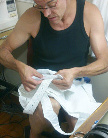 couture wedding dress designer Eugene Vogel